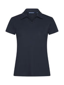 Virtue Polo V-neck W - Dark Navy
