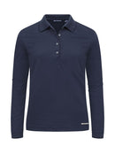 Advantage Polo LS Wmn - Dark Navy
