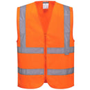 Hi-Vis vest med glidelås