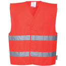 Hi-Vis vest med to bånd