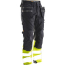 2134 Håndverksbukse stretch varsel - BlestShop