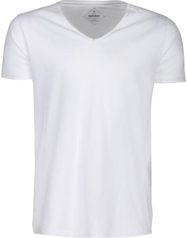 Whailford Organic Slub V-neck T-skjorte