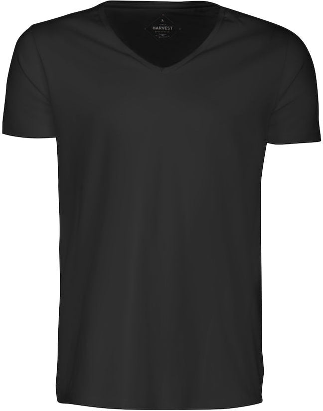 Whailford Organic Slub V-neck T-skjorte