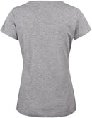 Whailford Lady Organic Slub V-neck T-skjorte