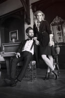 JH&F Red Bow 20 Slim Fit