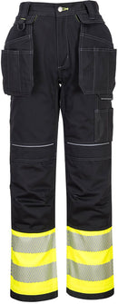 PW3 Hi-Vis Klasse 1 Håndverksbukse