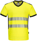 PW3 Hi-Vis V-hals T-Skjorte