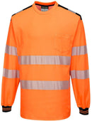 PW3 Hi-Vis Langermet T-Skjorte
